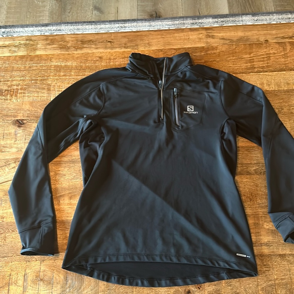 Salomon Advanced Skin Quarter Zip (Sz Lrg) - EUC